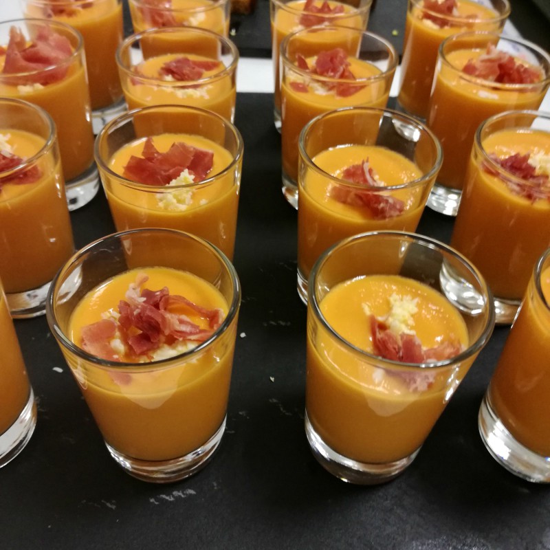 salmorejo chupito