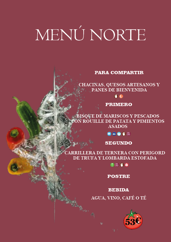 MENÚ NAVIDAD 2025