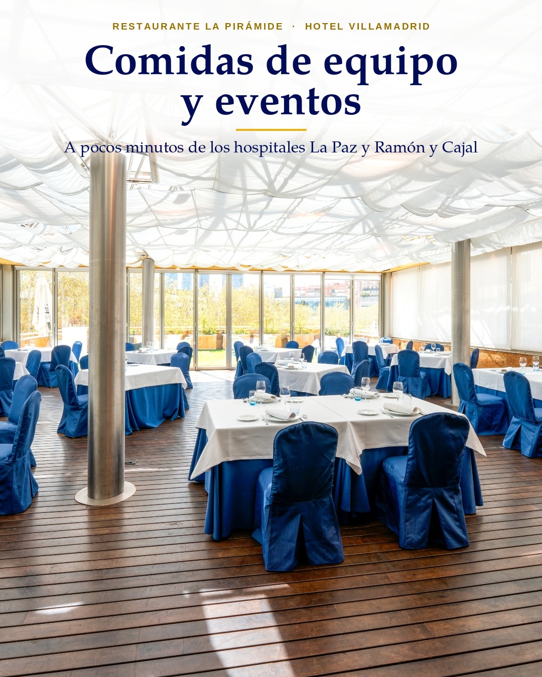 Comidas de equipo hospital ramón y cajal y La paz